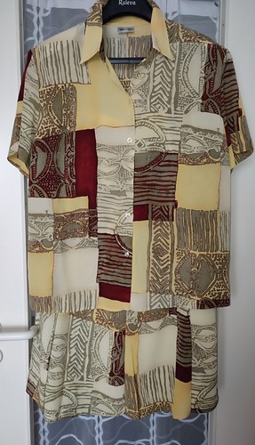 Kleid-2Teiler:Rock&Bluse