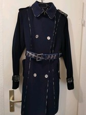 Burberry Brit Trenchcoat aus Baumwolle / Dunkelblau / NEU / Größe M