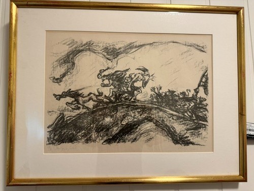 Lithographie des weltbekannten