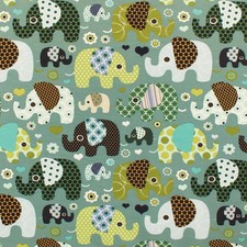 Jersey Stoff Elefanten