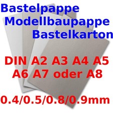 Bastelkarton Pappe Graupappe