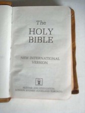 The Holy Bible. New International Version