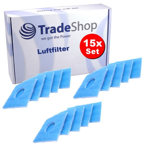 15x luftfilter staubfilter - 15x,