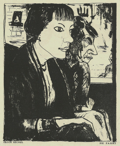 Erich heckel der tram - tram,