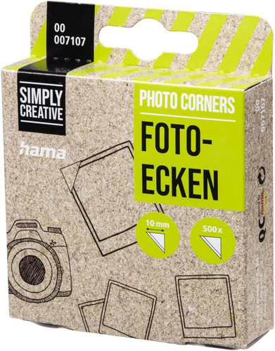 Hama fotoecken 500 stück - fotoecken,