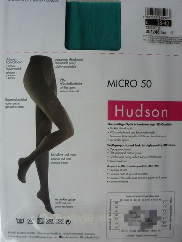 Hudson strumpfhose micro - micro, 50