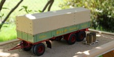 Hanomag Trailer als 3 Achser in Handarbeit im Maßstab 1:24