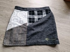 desigual Rock schwarz/grau/Patch Work ,Kurz, GR. 42, WIE NEU 