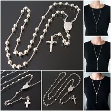 Rosenkranz Kreuzkette 925