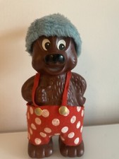 Petzi Rasmus Klump ehemalige Spardose große Deko Figur ca.25 cm Egnsbank Vintage