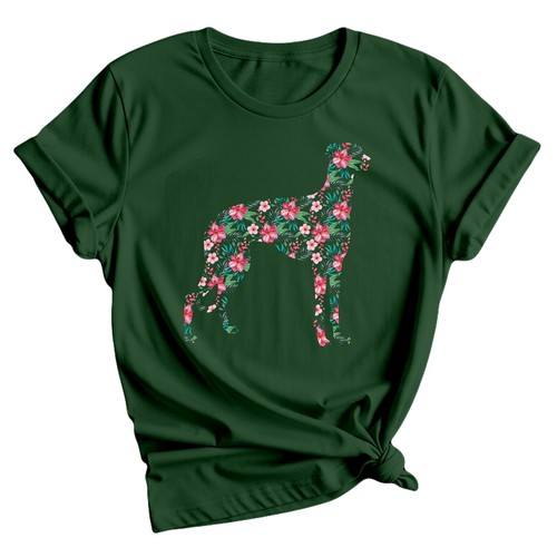 Windhund hund blumen tier - blumen,
