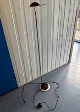 Lumess-Bodenlampe Model Braccio, black/darkbrown /silver, Höhe 126cm