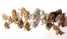 Schleich - 13x Raubkatzen Löwe Tiger Weißer Gepard Jungtiere Konvolut Vintage