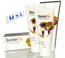 SustaFix 3x100ml Creme Susta Fix + New Stronger Formula + Neue Stärkere Formel