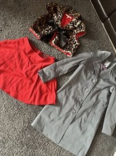 New Yorker Gr. 36 Trenchcoat+ Rock(neu)+Weste Kunstpelz Amisu Wert 100€ Paket