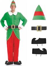 Weihnachtself Kostüm Herren Wichtel Weihnachten Weihnachtskostüm Buddy Elf M-XL