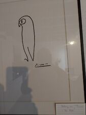 Strichzeichnung  "Die Eule"  von Pablo Picasso