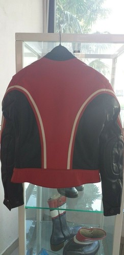 Vintage motorrad lederjacke - vintage,