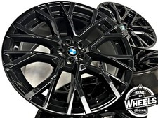 ORIGINAL BMW 21 / 22 ZOLL X5M F95 X6M F96 STYLING 809 M FELGEN OEM JET BLACK