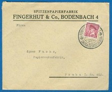 Bodenbach, Firmenbrief der