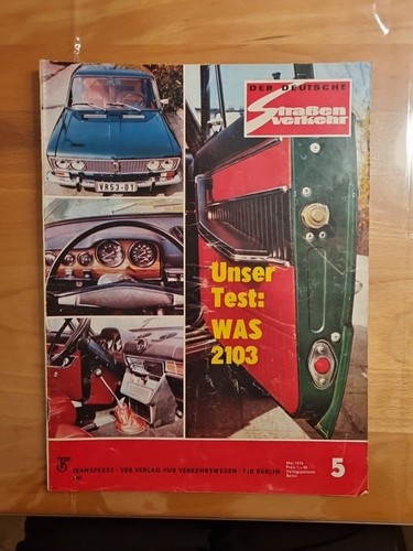 Der deutsche straßenverkehr - deutsche,