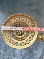 Zwei Hohe Messing Kerzenständer Kerzenleuchter Zur Weihnachtszeit Sehr Imposant