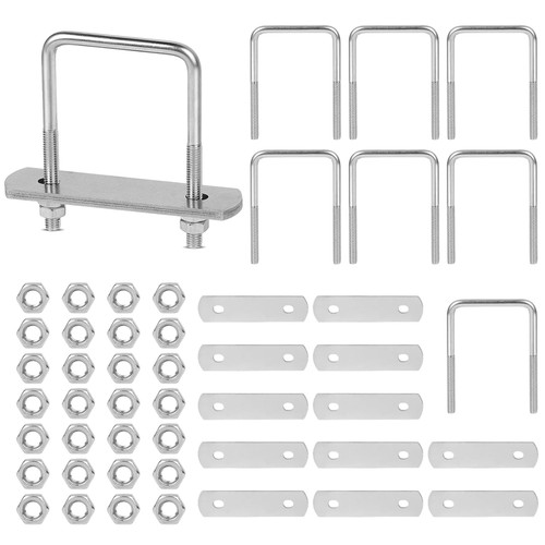 Bolzen edelstahl 50x80mm - u, m6