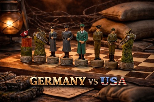 Schachfiguren ww2 - /,
