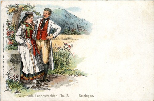 Badische landestrachten - badische,