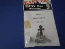 PlusModel-Easyline-1:35 -EL027 - 3STK. Wasser-Hydrant-Neuwertig-Siehe Bilder-OVP