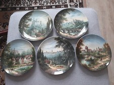 5 X Wandteller - Sammelteller