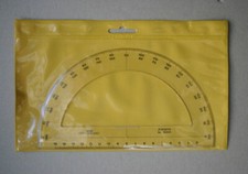 ARISTO Nr. 15200 Halbkreis Winkelmesser 180° Halbkreiswinkelmesser 200mm