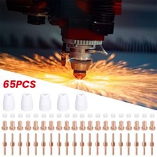 65tlg Plasmaschneider Düsen Elektroden Set Zubehör PT31 LG40 CUT40 CUT50