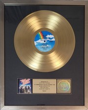 original RIAA Award The Jets - MAGIC gold US goldene Schallplatte