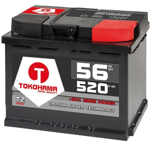 Autobatterie 56ah mehr - 56ah, +30%