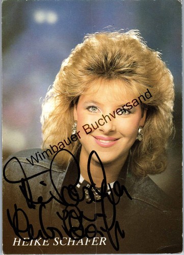 Original autogramm heike - original,