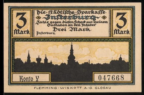 Notgeld insterburg 1921 3 - 1921,,