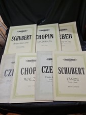Sammlung alter Notenbücher / Klaviernoten "Edition Peters "