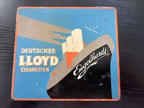 Original alte zigarettendose - original,