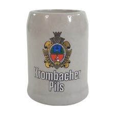 Krombacher Pils Mini Bierkrug Schnapskrug Brauerei Werbung ca. 5,2cm ca. 3 cl