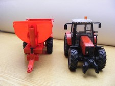 Siku 1:32 Farmer  Siku 3051  und 2871  Massey Ferguson und Halfpipe Muldenkipper