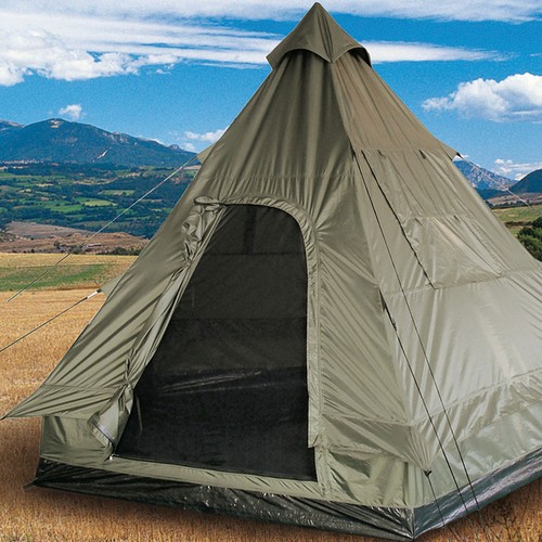 Pyramidenzelt tipi zelt oliv - pyramidenzelt,