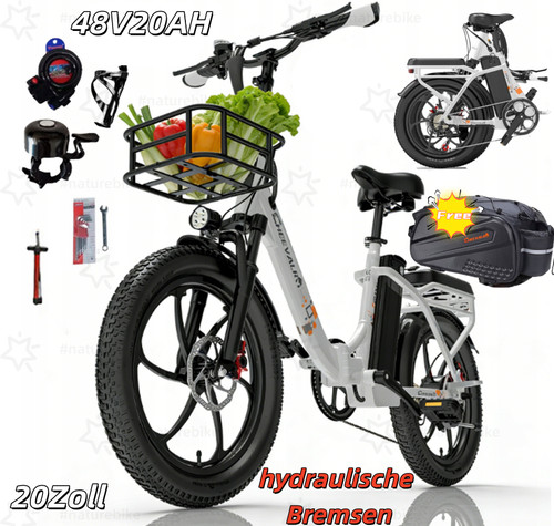 20zoll klapprad elektrofahrrad - 20zoll,