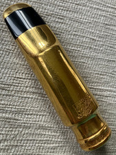 1930s OTTO LINK MASTER tenor sax saxophone mouthpiece .105" tip  goldplated