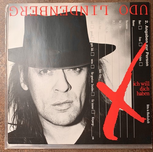 Vinyl udo lindenberg ich - lp,