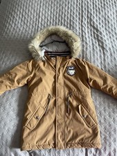 Steiff, Winterjacke, Größe 116, Braun mit Kapuze, Wie Neu