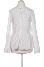HUGO by Hugo Boss Bluse Damen Oberteil Hemd Hemdbluse Gr. EU 38 Weiß #rdjmvpo