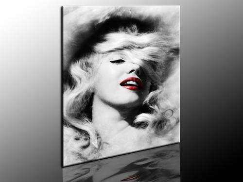 Bild auf leinwand marilyn - bild,