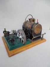Dampfmaschine Modell Kessel Technik Spielzeug Antiquität - 20. Jhd.