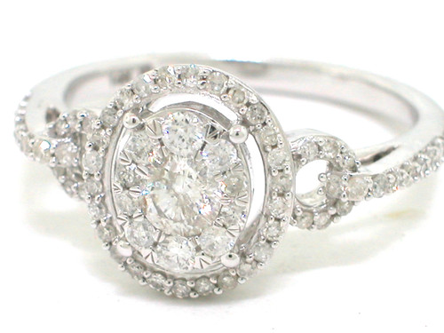 Brillant ring 585 weißgold - brillant,
